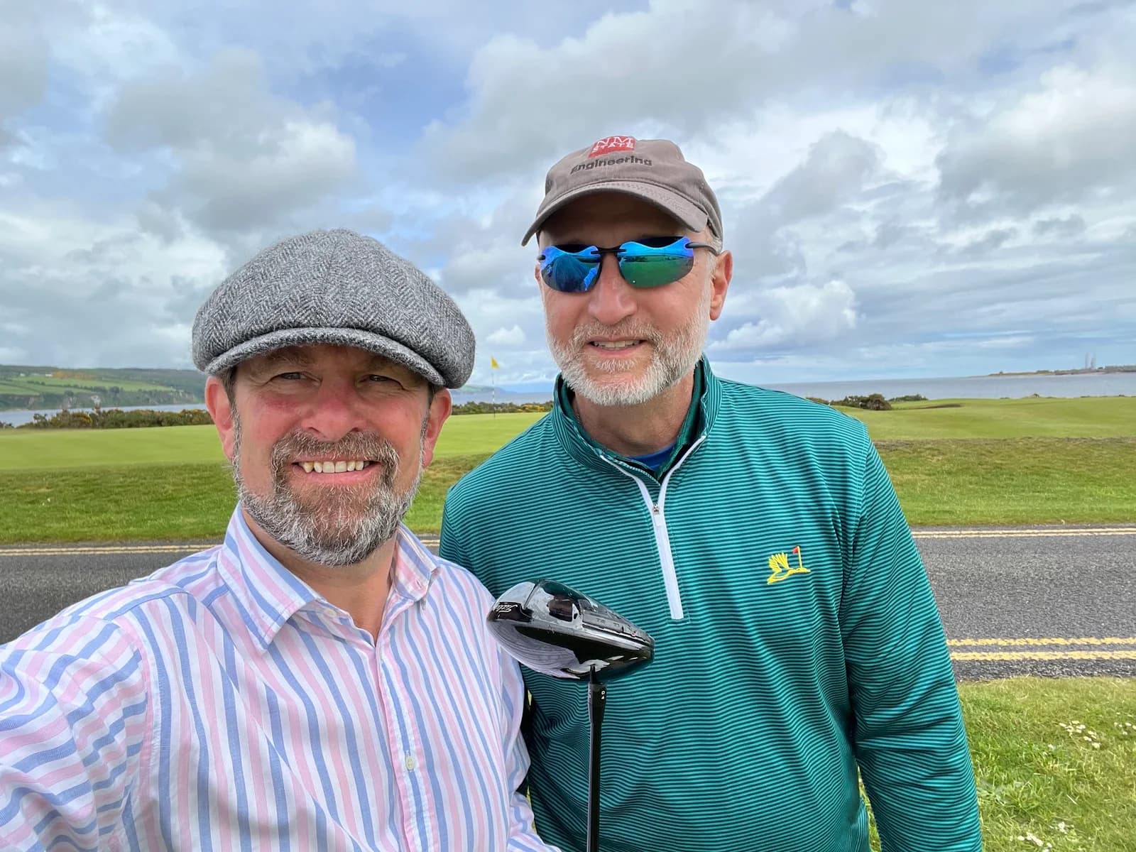A photograph from the Garcias’ time in Scotland