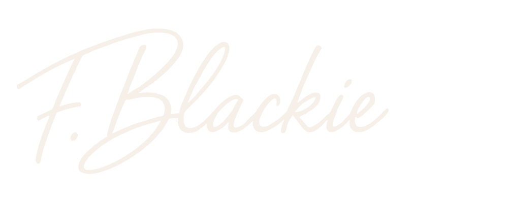 Flynn Blackie signature