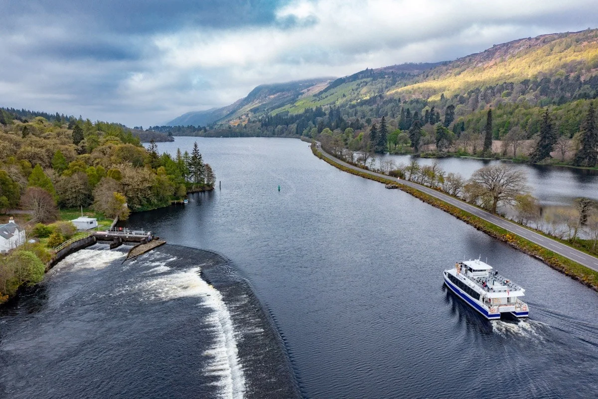 A cruise on Loch Ness